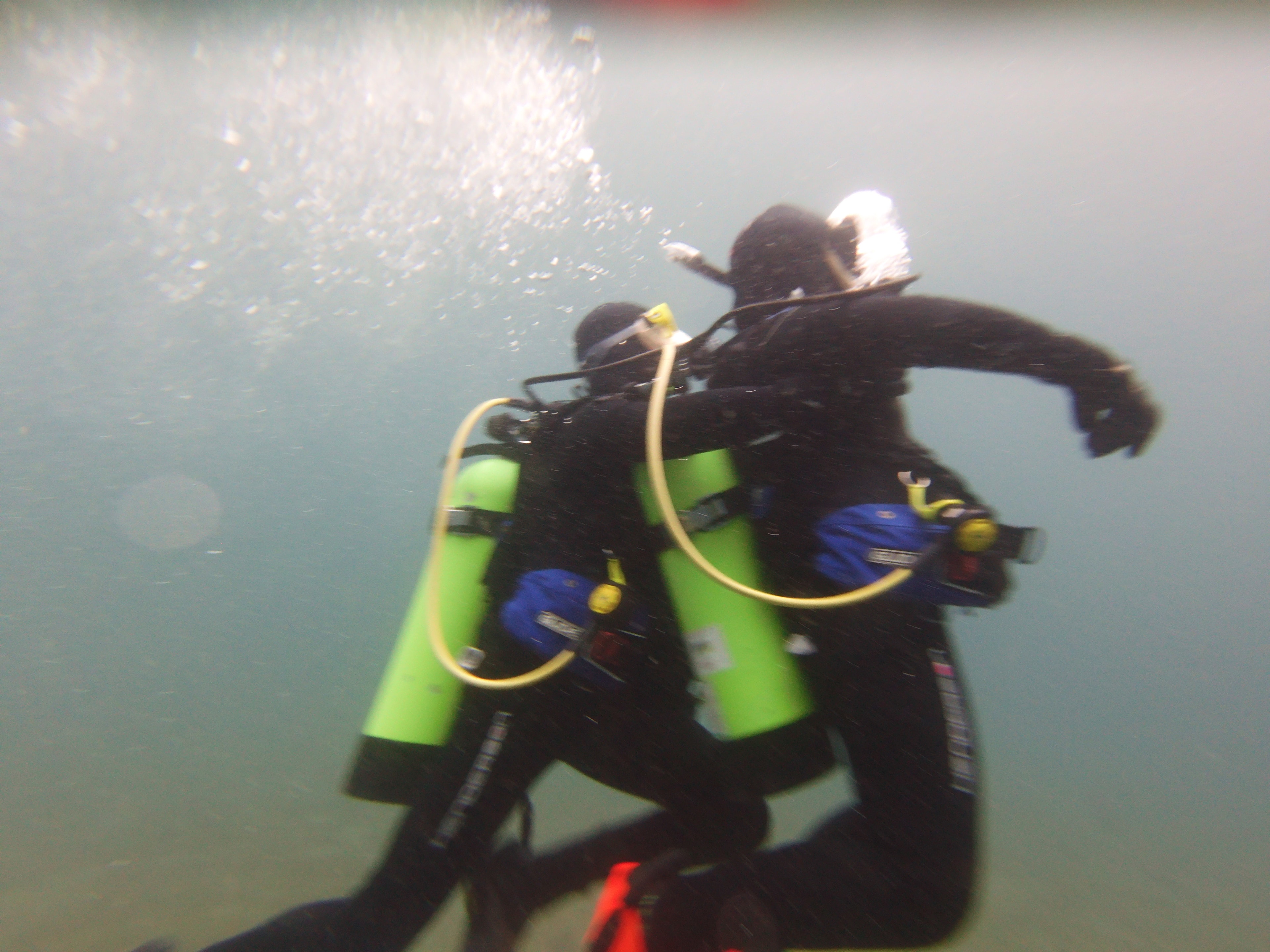 Rescue training session