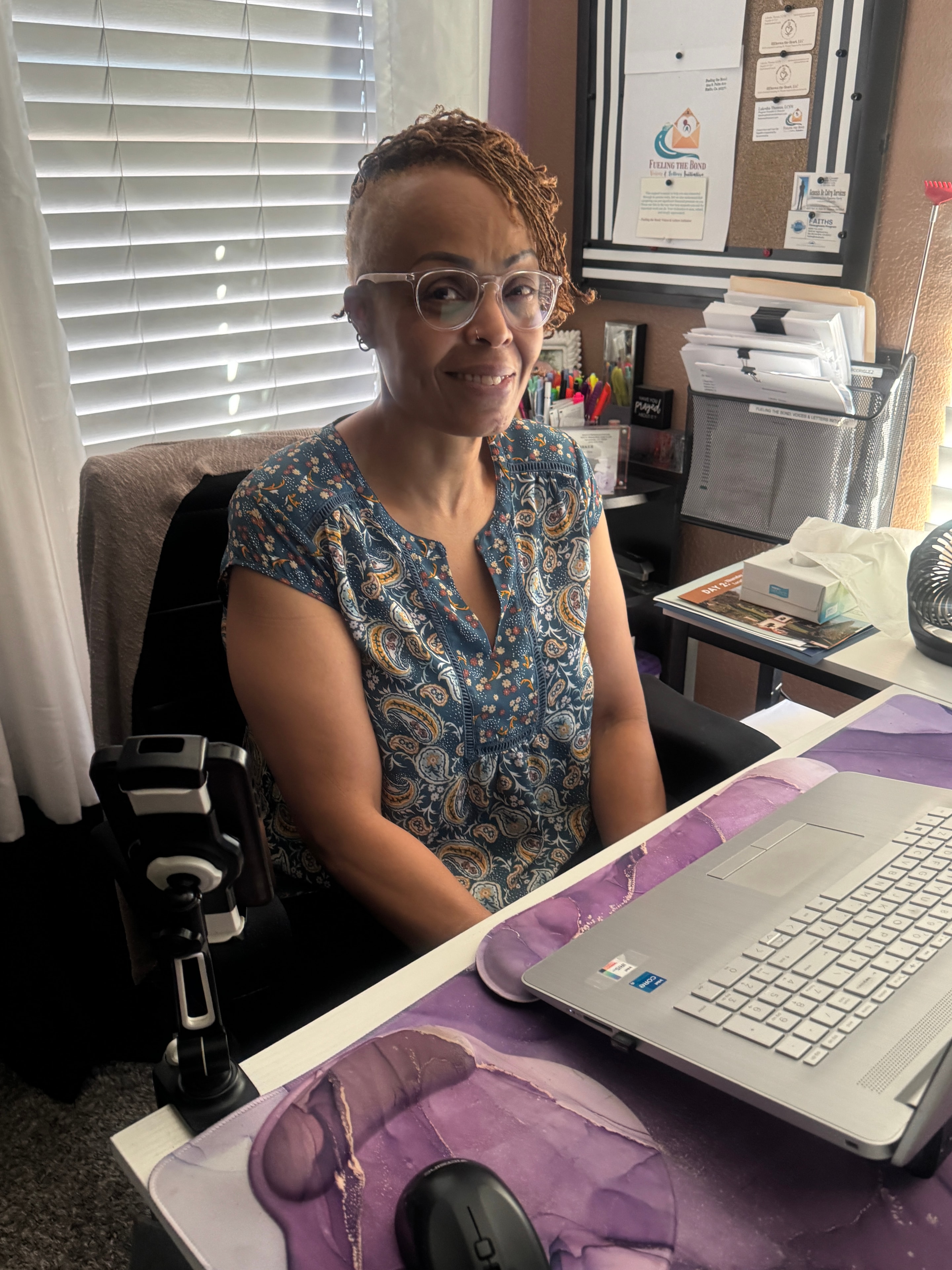 Trauma-informed group counseling session